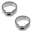 1-Ohr-Schlauchklemme chromatisiert 10 Stück 7,5 - 9 mm NW 4 mm