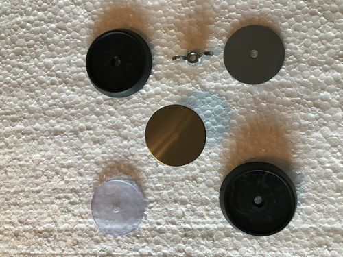 Blindstopfen für Schanksäule, poliert mit 3 mm Gewinde